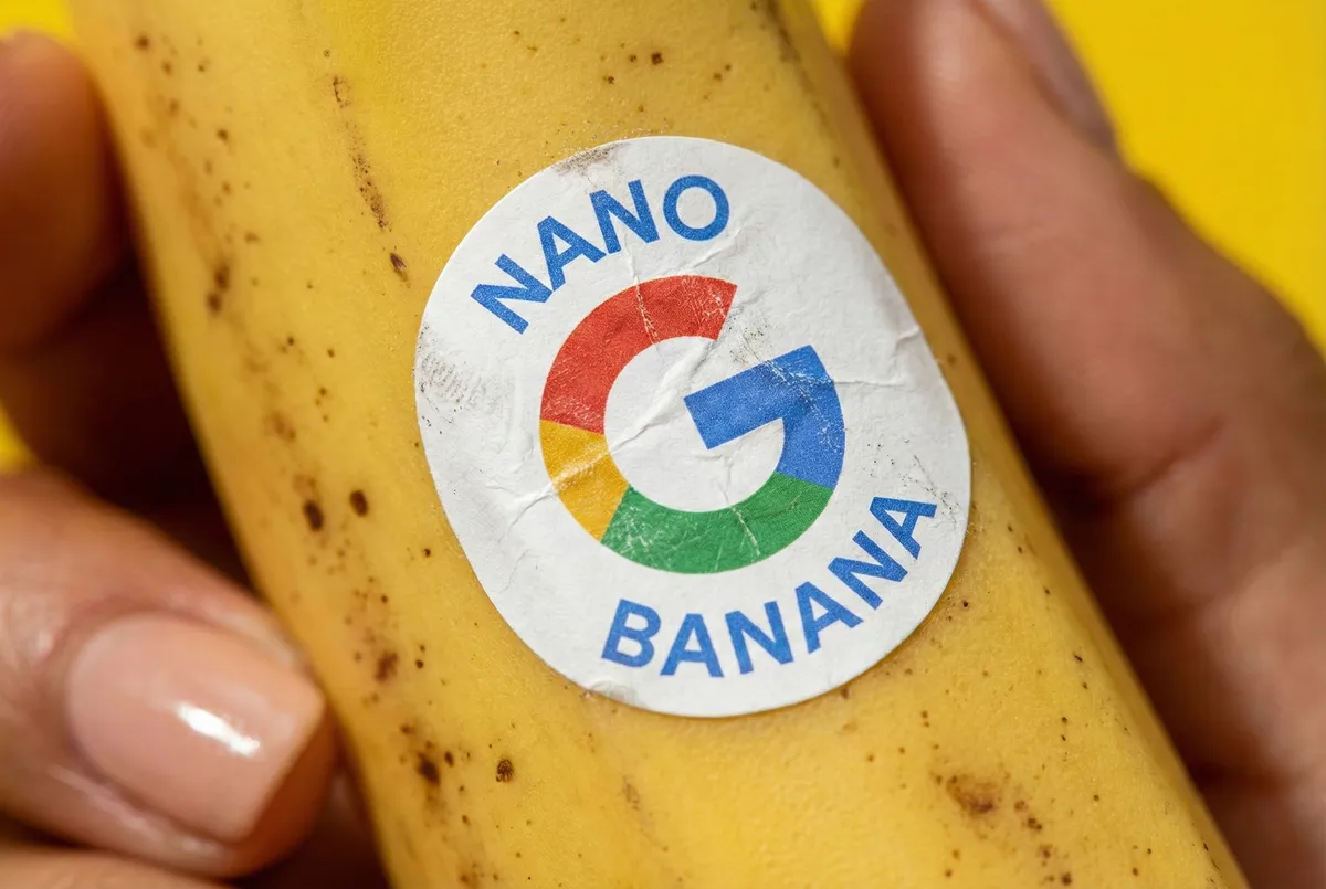 Screenshot of Nano Banana Pro - Google's latest AI image generator built on Gemini, featuring 2K resolution, multilingual text rende